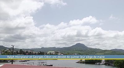 video | Ralph Monplaisir et Georges Cléon ont décidé de quitter leur siège de maire