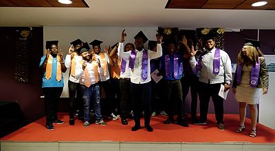 Cérémonie de remise de diplômes au lycée Joseph Gaillard