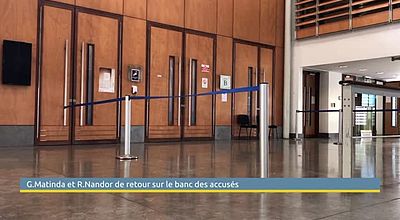 G.Matinda et R.Nandor de retour sur le banc des accusés
