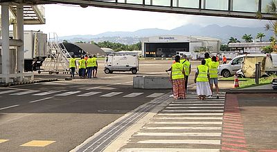 Fête de l’aviation : des visiteurs découvrent l’aéroport autrement