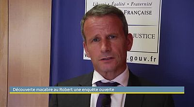 Ouverture d'une enquête suite à la macabre découverte au Robert