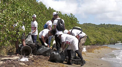 video | Opération pays propre : 10 tonnes de déchets récoltés