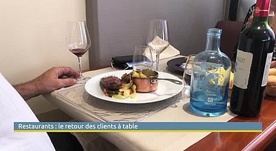 Restaurants : le retour des clients à table