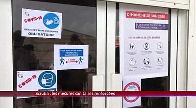 Municipales 2020: les mesures sanitaires renforcées