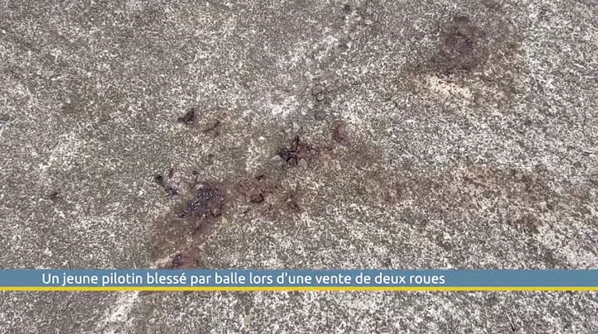 Un jeune pilotin blessé par balle lors d'une vente de deux roues