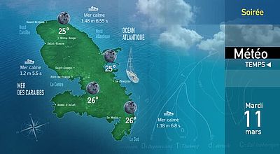 Météo midi du 11-03-2025