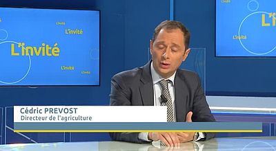 L'invité du 16.10.2018: Cédric Prevost - Directeur de l'Agriculture