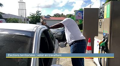 Élections territoriales : voter en travaillant
