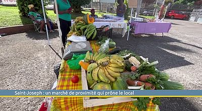 Saint-Joseph : un marché de proximité qui prône le local