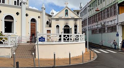 Église du Lamentin : la sacristie part en fumée