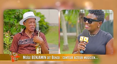 Moise Benjamin dit Benzo : conteur acteur musicien...