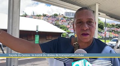 Rapide du Centre : la moitié du réseau de transport perturbée