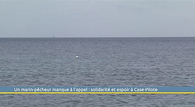 Un marin-pêcheur manque à l'appel : solidarité et espoir à Case-Pilote