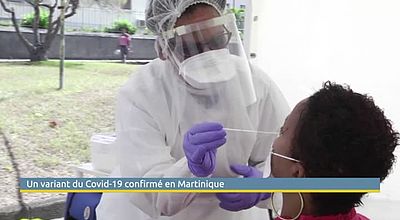 Un variant du Covid-19 confirmé en Martinique