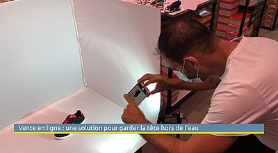 Vente en ligne : une solution pour garder la tête hors de l'eau