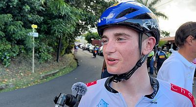 video | Tour cycliste junior : Alex Doltaire remporte la première étape
