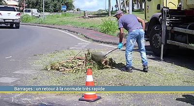 Barrages : un retour à la normale très rapide