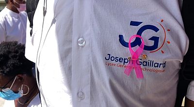 Cancer du sein : Joseph Gaillard se pare de rose