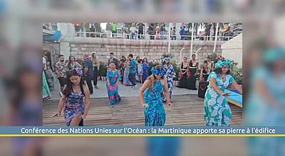 Conférence des Nations Unies sur l'Océan : la Martinique apporte sa pierre à l'édifice
