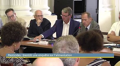 Pesticides: bientôt une enquête sur l'alimentation