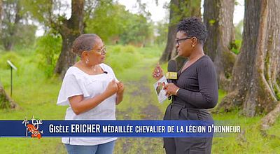 video | Gisèle ERICHER médaillée chevalier de la légion d'honneur.