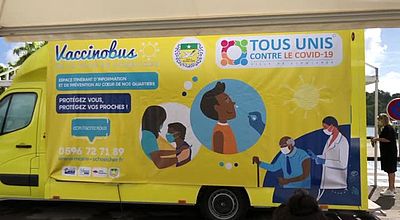 Les Schoelcherois au rendez-vous du vaccinobus