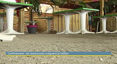 Confinement : les restaurants craignent la faillite
