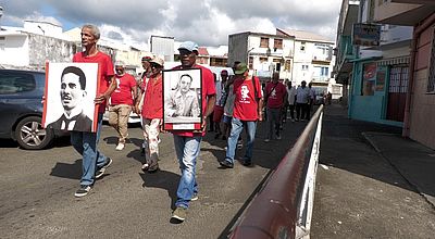 Le parti communiste martiniquais rend hommage à André ALIKER et Armand NICOLAS