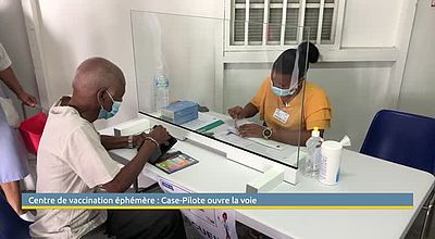 Centre de vaccination éphémère : Case-Pilote ouvre la voie