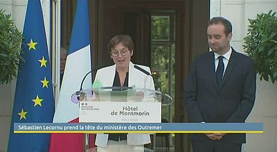 Sébastien Lecornu prend la tête du Ministère des Outremer