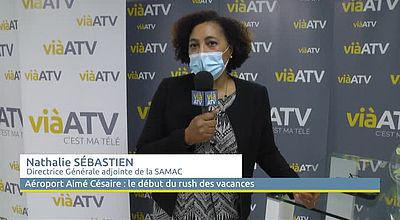 Aéroport Aimé Césaire : le début du rush des vacances
