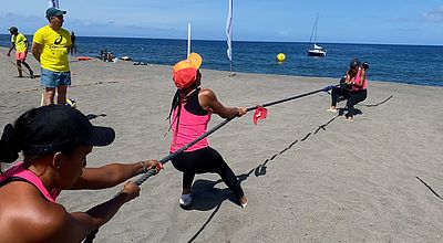 Olympiades beach games : inciter à la pratique du sport