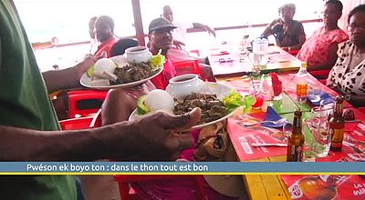 Pwéson ek boyo ton : dans le thon tout est bon