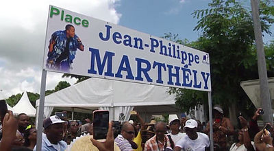 La ville du Robert rend hommage à Jean-Philippe Marthély