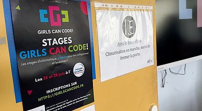 Initiation au numérique pour les jeunes filles : stage "Girls Can Code"