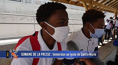 Semaine de la presse : En immersion au lycée de Sainte-Marie