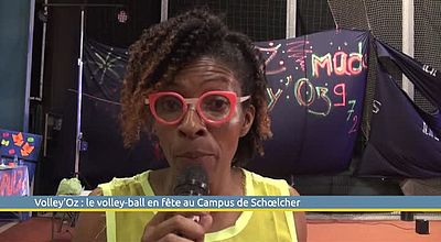 Volley'Oz : le volley-ball en fête au Campus de Schœlcher