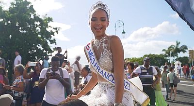 Miss France : retour en fanfare d'Indira Ampiot en Guadeloupe