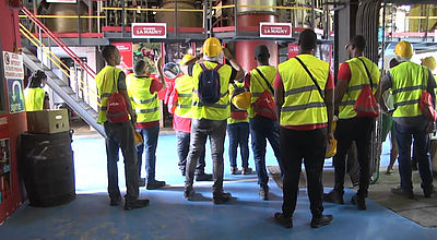 La Mauny ouvre ses entrepôts aux apprentis techniciens en logistique d’entreposage