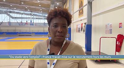 "Du stade vers l'emploi" : France Travail mise sur le recrutement hors les murs