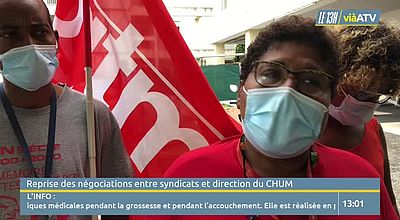 Reprise des négociations entre syndicats et direction du CHUM