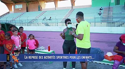 Reprise des activités sportives pour les enfants.
