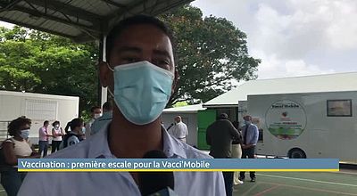 Campagne de vaccination : la Vacci'Mobile fait escale au Saint-Esprit