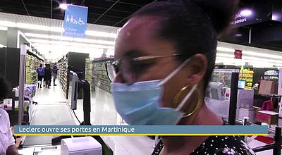 Leclerc ouvre ses portes en Martinique