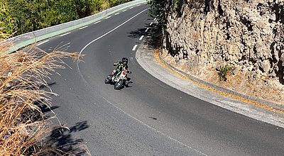 Lyvann LUCHEL conserve son titre de champion de course de côte moto