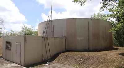 Réservoir de Clouette vandalisé : distribution d'eau perturbée dans plusieurs quartiers des Trois-Îlets