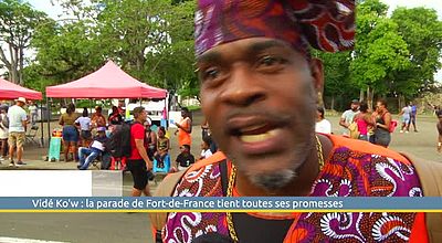 Vidé Ko'w : La parade de Fort-de-France tient toutes ses promesses