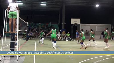 video | Volleyball féminin : l'Espoir se qualifie pour les 1/2 finales sans trembler