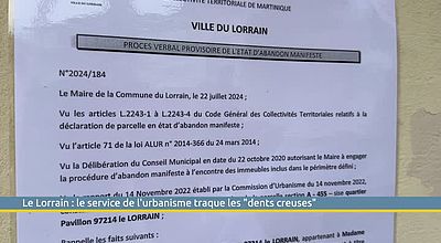 Lorrain : le service de l'urbanisme traque les bâtisses abandonnées