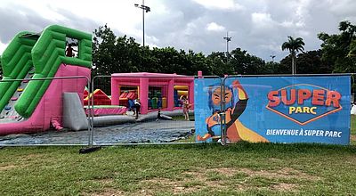 Super Parc : des jeux d'obstacles ouverts à toute la famille